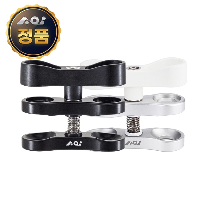 에이오아이 AOI 수중카메라핸들 나비 클램프 볼클램프 2컬러선택 / CP-02-BLK / CP-02-SLR