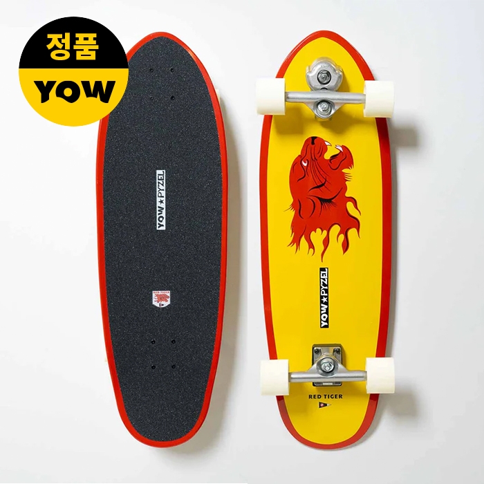 요우 서프스케이트 컴플릿 파이즐 레드 타이거 32.6인치 YOCO0026A0056White