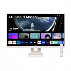 [소량/대량문의환영] LG 27인치 스마트모니터 모니터 컴퓨터 IPS FHD 60Hz 14ms 화이트 미러링 OTT 원룸용 사무용 학교 회사 기업 납품