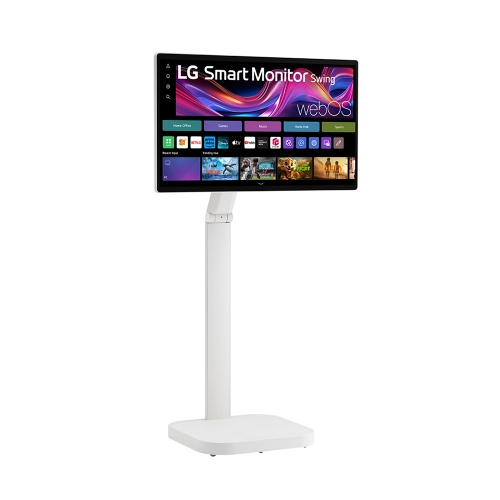 LG 스마트모니터 스윙 32U880SAW + STA32F 80cm 4K UHD IPS 터치스크린 OTT USB-C 이동형스탠드