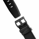 BRAUN 정식수입품 BN0035BKBKG 남성용 클래식 블랙 가죽스트랩 쿼츠손목시계 블랙페이스