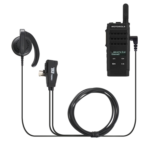 더뮤 TM-EM3000 귀걸이형 이어마이크 모토로라 SL2M 디지털 무전기용