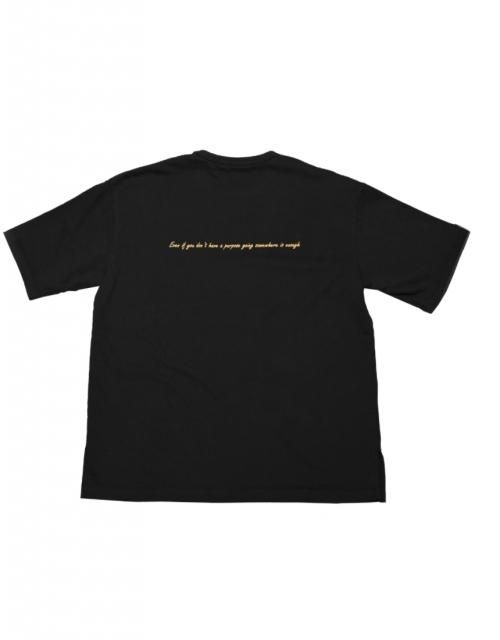 [Scapesland] Simple Logo T-shirt [black]