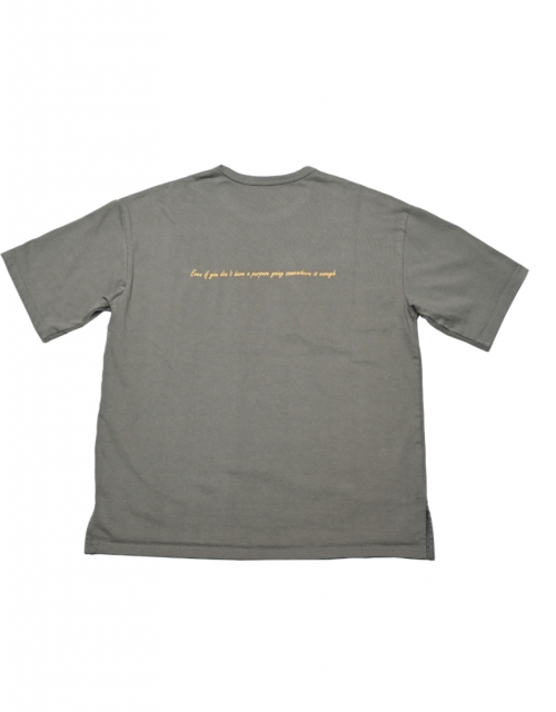 [Scapesland] Simple Logo T-shirt [olive]