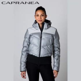 [23/24 CAPRANEA 카프라니아 ] WOMENStarlex Jacket Size 36Color : Silver Sky MetallicCHF 895