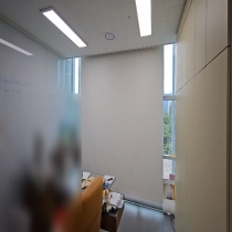 전동영사스크린 UM 원단 설치/ 전동영사스크린 /전동롤스크린