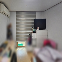 전동콤비롤스크린 (세미암막 엑설런트 라이트그레이) 설치 사례 / autoline 스마텍AC모터 제작 / 블라인드나라