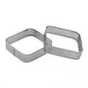 둥근사각 타공타르트링 (75x75xh20mm) 스텐 타공링틀 @