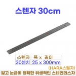 스텐자 30cm (스틸자:30센치)