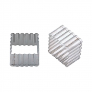 주름정사각 쿠키커터 (5.5 x 5.5cm) 쿠키틀
