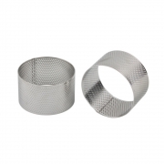 높은원형 타공타르트링 (지름65 x h40mm) 스텐 키슈틀 @