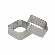 둥근사각 높은 타공타르트링 (65x65xh30mm) 스텐 타공링틀 @