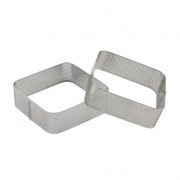 둥근사각 높은 타공타르트링 (90x90xh30mm) 스텐 타공링틀 @