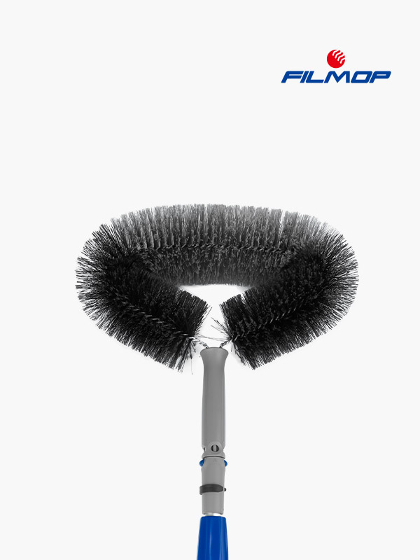 거미줄제거솔 2.5M 장대솔 2단길이조절