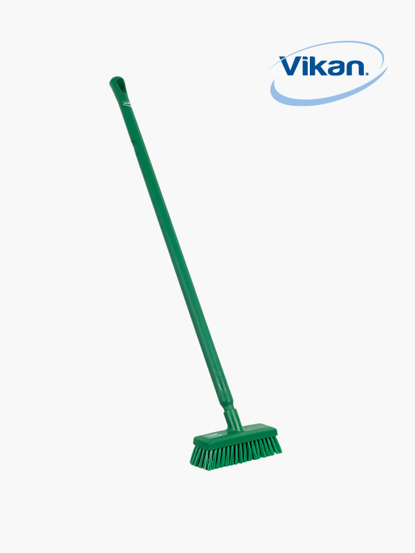 플라스틱봉 스탠드 욕실바닥솔 컬러 일체형 청소 도구