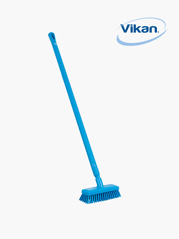 플라스틱봉 스탠드 욕실바닥솔 컬러 일체형 청소 도구