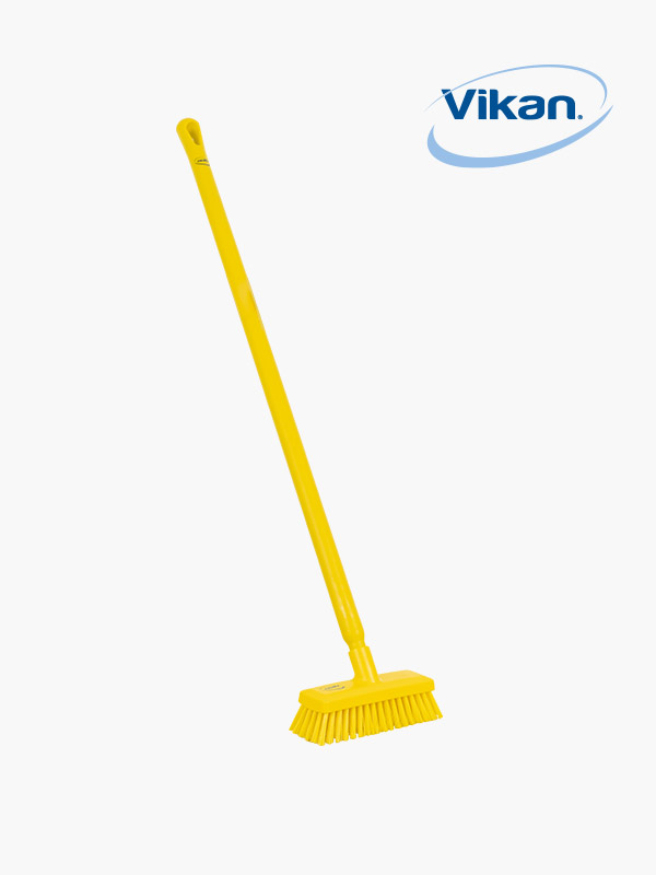 플라스틱봉 스탠드 욕실바닥솔 컬러 일체형 청소 도구