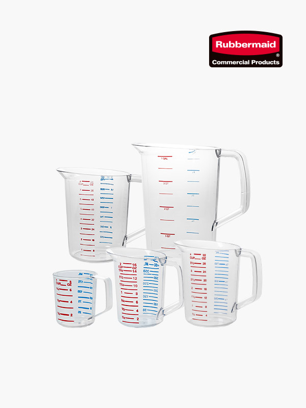 조리용 계량컵 (0.2/0.5/0.9/1.9/3.8L)