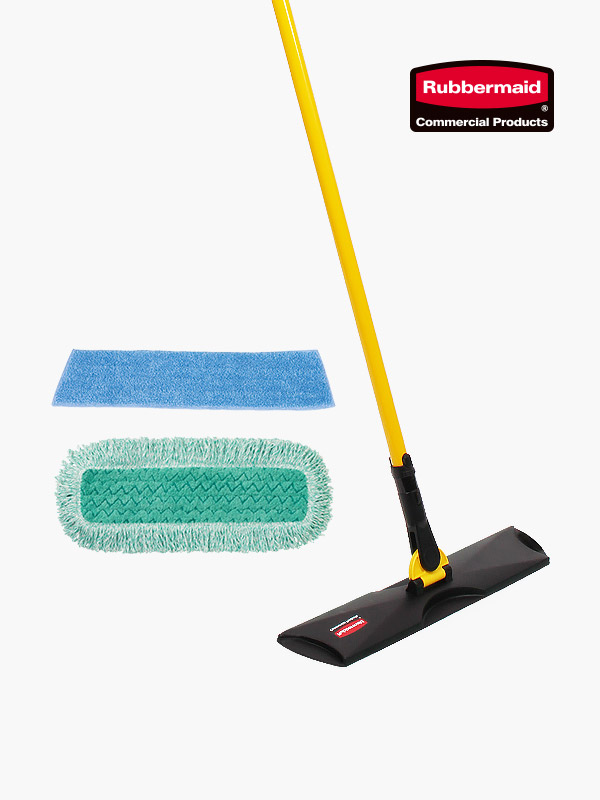 극세사 다용도 바닥밀대 키트 (46cm) 물/먼지 청소 막대걸레