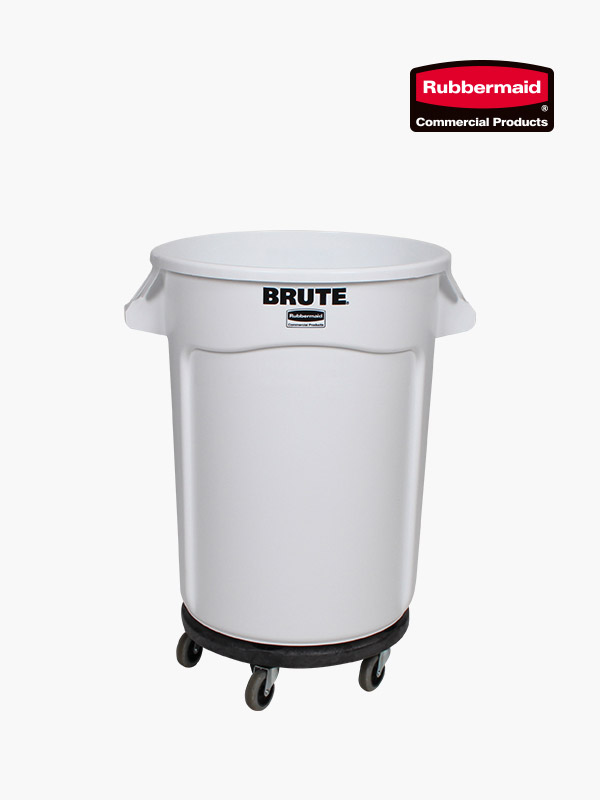 벤티드 브루트 돌리 세트 (75L/121L/166L) 이동식 휴지통 원두보관 컨테이너