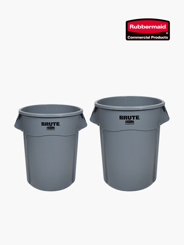 벤티드브루트/뚜껑 브루트 청소카트 대용량휴지통(166L/208L)