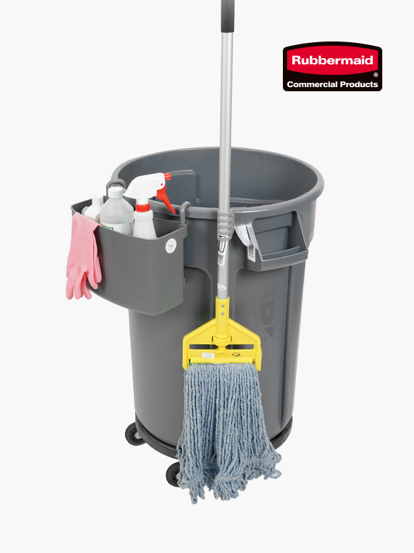 벤티드 브루트 이동식 청소카트 버켓 세트 (121L) (기본형/저소음)