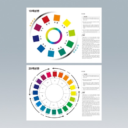 색채표본 (10색환,20색환)
