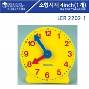 소형시계 4-inch Big Time™ Mini Clock [LER 2202-1]