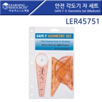 안전 각도기 자 세트 SAFE-T ® Geometry Set (Medium) [LER45751]
