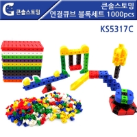 큰솔스토밍 연결큐브 블록세트 (1000PCS) [KS5317C]