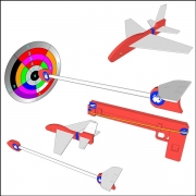 2in1 슈팅글라이더&과녁슈팅로켓
