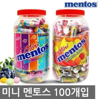 미니 멘토스 대용량 100입/초콜릿/300입/사탕/간식
