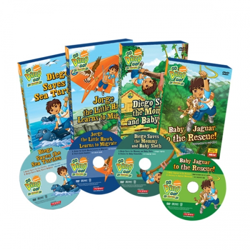 (DVD) Go Diego Go! 고 디에고 고!(DVD4개)