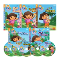 (DVD) DORA(도라 익스플로러) 2집(DVD5개+대본5권)