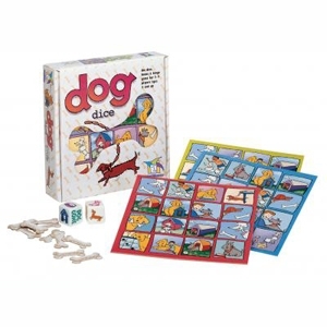 [멘사셀렉트] 도그다이스 영문판 (5세이상, 2-4인용) / Dog Dice™ The Dice, Bones, & Bingo Game/루츠템