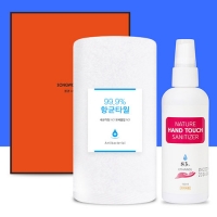 송월 항균타올1P 네이처핸드 손소독제83% 100ml 1P