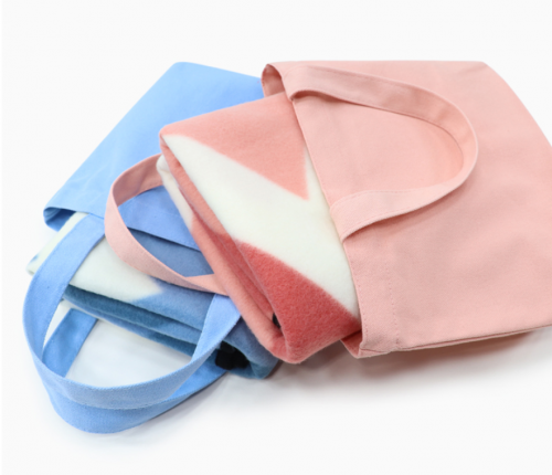 담요+에코백 캠핑피크닉세트(핑크/블루) 단체선물