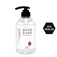 클리닉겔 손소독제 500ml (62%에탄올 성분, 저자극성)