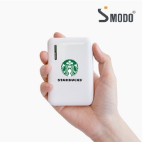 화이트 슬림핏 보조배터리 5000mAh