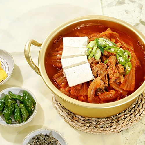 고기듬뿍 시골 김치찌개 (2인분)