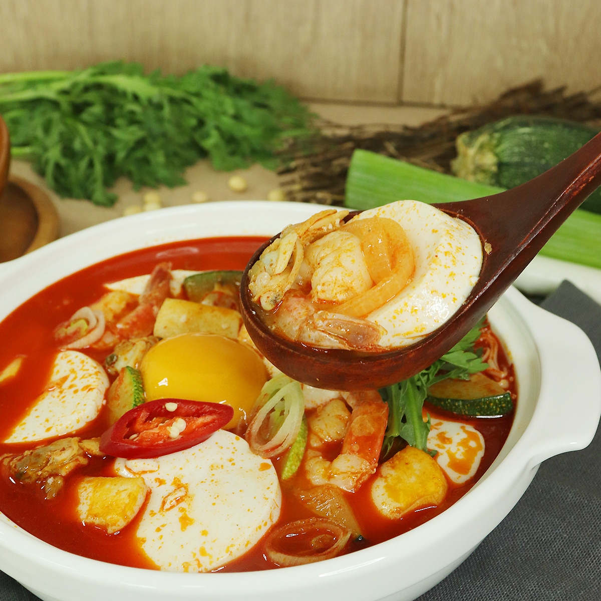 해물 순두부찌개 (2인분)