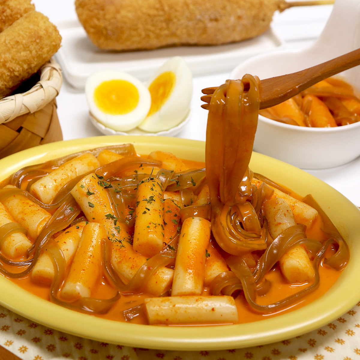 로제 떡볶이