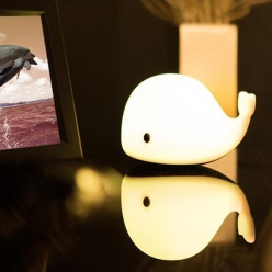 말랑터치 아기고래 LED 무드등