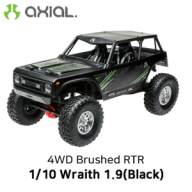 AXI90074T2 AXIAL 1/10 Wraith 1.9 4WD Brushed RTR, Black (AXI90074T2)