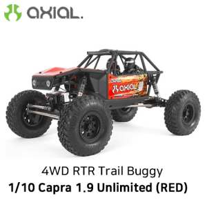 AXI03000T1 카프라 조립완료 버전) AXIAL 1/10 Capra 1.9 Unlimited 4WD RTR Trail Buggy, Red