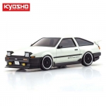 KY32623GTV-B MA-020 r/s Toyota TRUENO AE86 GTV White