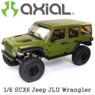 AXI05000T1 [역대급 초대형 라클차량] 1/6 SCX6 Jeep JLU Wrangler 4WD Rock Crawler RTR: Green