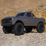 AXI00001T2 AXIAL 1/24 SCX24 1967 Chevrolet C10 4WD Truck Brushed RTR, Silver