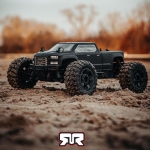 ARA4312V3 ARRMA 1/10 BIG ROCK 4X4 V3 3S BLX Brushless Monster Truck RTR, Black