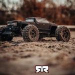 ARA4312V3 ARRMA 1/10 BIG ROCK 4X4 V3 3S BLX Brushless Monster Truck RTR, Black